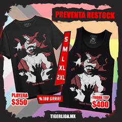 Playera / Tank Top Manitas Furry