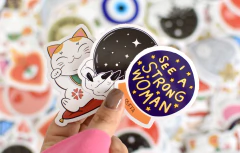 Calcos sueltos de vinilo x150 /Vinilo UV / corte total - Imagine Soluciones Graficas