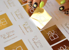 Hojas cierrabolsas con hot stamping (metalizados) / 5 planchas A3 (40x30 cm) - tienda online