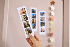 Pack de 3 tiras imantadas de fotos / 18x5 cm por tira