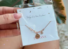 Cartones para collares con detalle en Hot stamping (7,5 x 7,5 cm) x 96 U. - tienda online