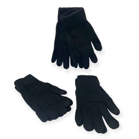 Guante touch Negro Adulto