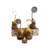 Mini Lampara Led Capivara con Sacapuntas