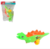Dinossauro de Brinquedo Anda com Cordinha 22cm - Cores Sortidas