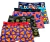 Kit 03 Cueca Infantil Estampada Cores e Modelos Variadas - M na internet
