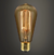 Lampada Filamento Carbono St64 40w 2400k 110v