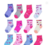 Kit 3 pares de Meia Feminino Cores Sortida Tam 5-6 Anos - comprar online