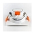 Spot Led de Embutir Quadrado 5w Easy 3000k Branco Quente Bivolt - loja online