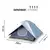 Barraca Camping Mor Luna 4 Pessoas - comprar online