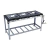Fogão Industrial 3 Bocas, 40x40, Perfil 9, M7 Premium Alta Pressão - Metalmaq - comprar online