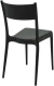 Cadeira Tramontina Diana ECO Preta em Polipropileno Sustentável - comprar online