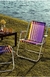 Cadeira de Praia Tramontina Samoa Alta Roxo e Amarelo - comprar online