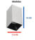 Luminaria High End Quadrado Bronzearte Llum - comprar online