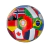 Bola De Futebol/Futvolei Países Trekgear Tamanho 5 - comprar online
