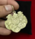 Pingente Modelo Irmãos Metralha Dourado 3 cms