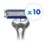 Aparelho de Barbear Descartável Gillette Prestobarba3 c/ 2 Unidades - Viu Aqui Variedades