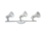 Spot P/3 Lampadas 20W Bivolt Branco Trilho Gazplast