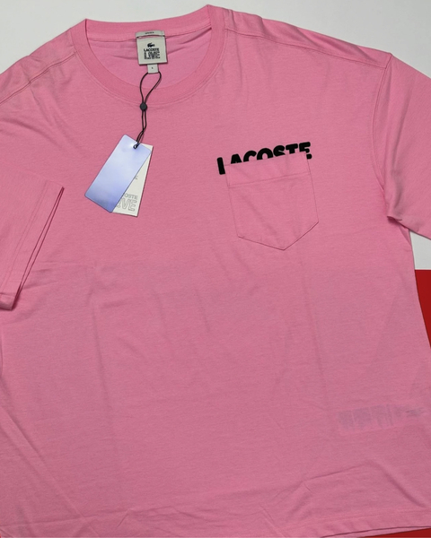 Camiseta Lacoste Live Pocket “Established 1927” - comprar online