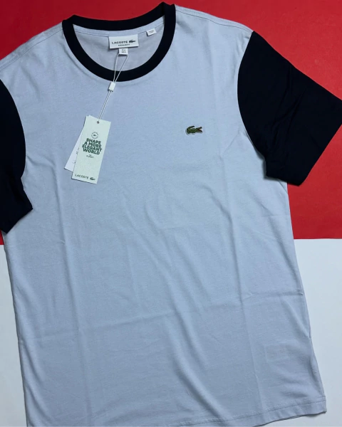 Camiseta Lacoste Colorblock Blue