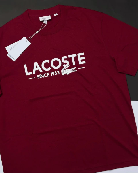 Camiseta Lacoste “Since 1933” - comprar online