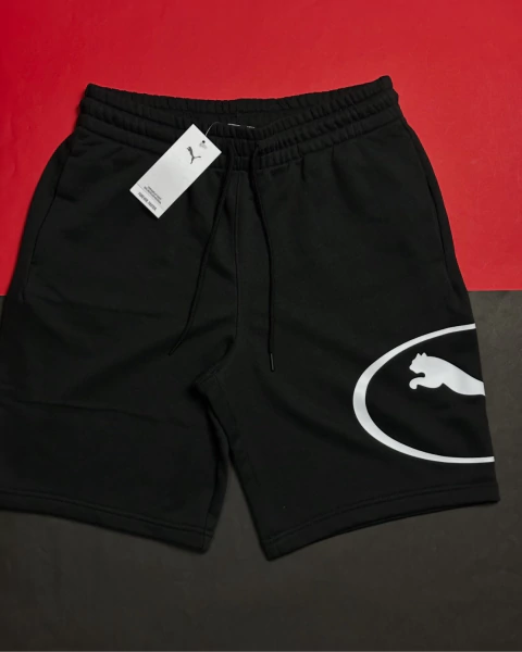 Bermuda Puma Sport Graphic em Moletom