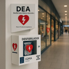 Cartel de señalización DEA en "V" en internet