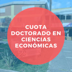 CUOTA - DOCTORADO REGIONAL EN CIENCIAS ECONÓMICAS - comprar online