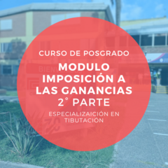 MODULO IMPOSICIÓN A LAS GANANCIAS 2° PARTE (CUOTA)