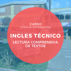 CURSO INGLES TÉCNICO: LECTURA COMPRENSIVA DE TEXTOS