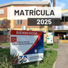 MATRÍCULA 2025 - comprar online