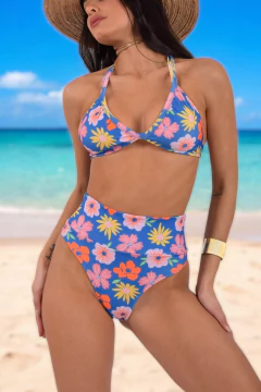 B10 - VEDETINA ALO / flores retro (MB20) - MAITE BINDI BIKINIS