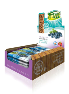 Barras de Cereal sabor Arándanos, Semillas y Stevia x 20u