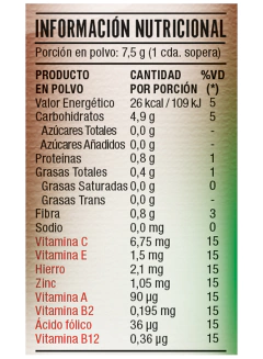 Cacao endulzado con Stevia x 100g - TRINI SA TIENDA