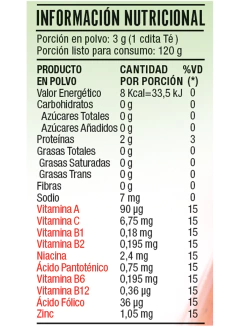 Gelatina sabor Frutilla con Stevia - tienda online