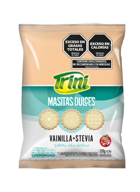 Masitas sabor Vainilla con stevia - comprar online