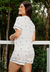 Pijama Americano Estampado Curto Verão Coração Colorido I PIJEST11 - loja online