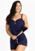 Imagem do Pijama Plume ShortDoll Botões Amamentação Azul Marinho | TMN2