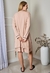 Kit Camisola + Robe Inverno Amamentação Manga Longa Avelã | CRAM na internet