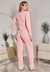 Imagem do Pijama Amamentação Soft Fluffy Romance Com Renda | PAS1