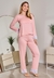Pijama Amamentação Soft Fluffy Romance Com Renda | PAS1 - comprar online