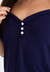 Imagem do Pijama Plume ShortDoll Botões Amamentação Azul Marinho | TMN2