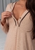 Kit Camisola + Robe Inverno Amamentação Manga Longa Avelã | CRAM
