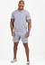 Pijama Masculino Liso Blusa e Short Cinza | PJMA2 - comprar online
