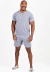 Pijama Masculino Liso Blusa e Short Cinza | PJMA2 - comprar online