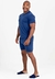 Pijama Masculino Liso Blusa e Short Azul Marinho | PJMA2 na internet