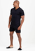 Pijama Masculino Liso Blusa e Short Preto | PJMA2 - Levezza Pijamas