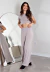 Pijama Conjunto Bali Home & Street Wear Cinza Crômio (Dormir&Sair) | KSN3