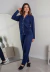 Pijama Americano Longo Azul Marinho | PBC2