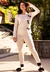 Conjunto Pijama Blusa Lacinhos e Calça OffWhite| CMSN4 - loja online