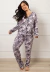 Pijama Longo Feminino Microfibra Estampa Folhagens Sofisticação & Conforto I PJELG9 - comprar online